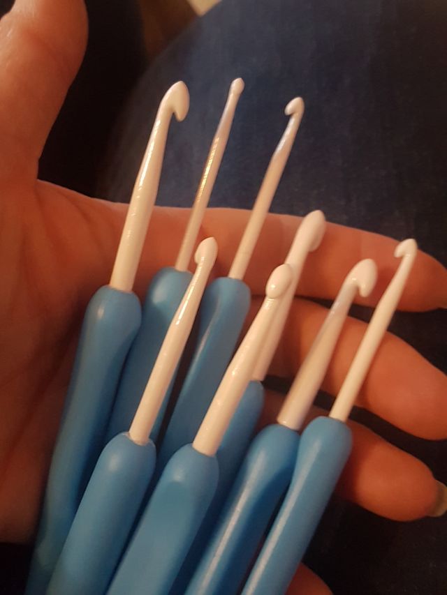 juego ganchillo ergonómico