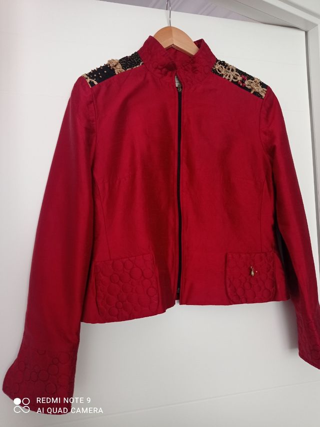 Chaqueta de seda