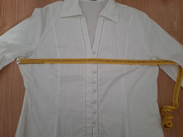 BLUSA BLANCA MUJER