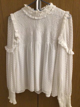 ZARA.Blusa plumeti T.xs – Hibuy market