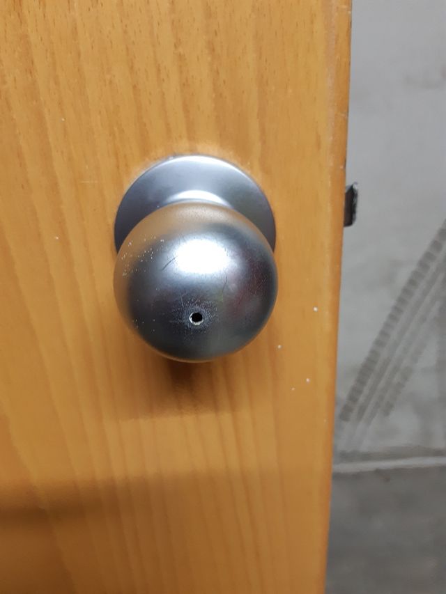 pomo marca tesa acero inoxidable