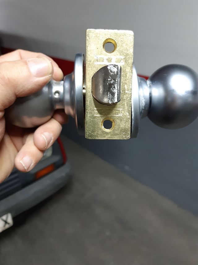 pomo marca tesa acero inoxidable