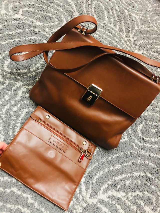 Bolso Cuero Uterqüe 