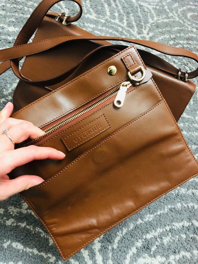 Bolso Cuero Uterqüe 