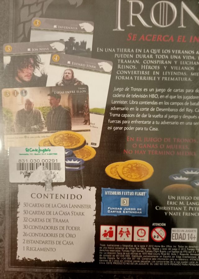 Juego de mesa Juego de Tronos