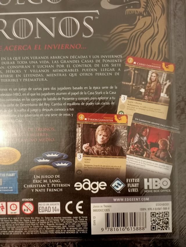 Juego de mesa Juego de Tronos