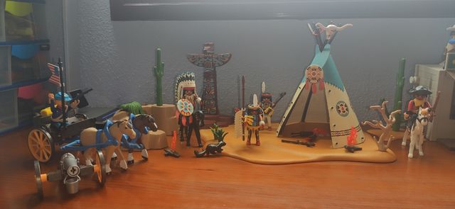 Playmobil Pack Indios Vaqueros