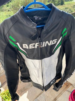 Cazadora Cuero Moto Talla \
