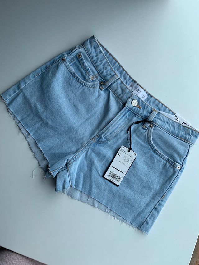 Short Mango 34 Nuevos con etiqueta
