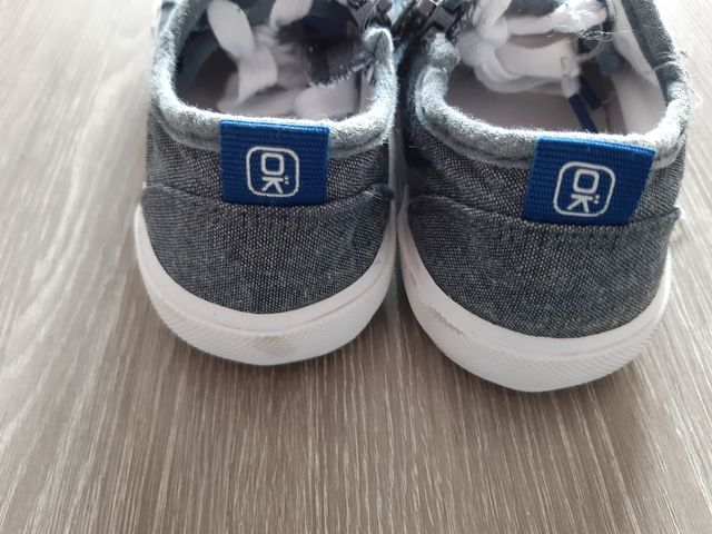 Zapatillas lona talla 28