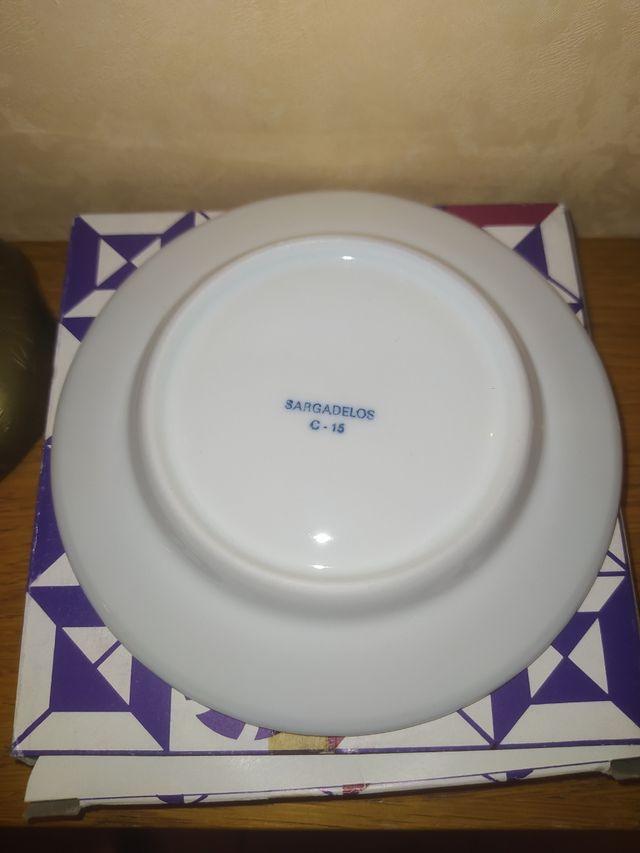 Plato decorativo SARGADELOS