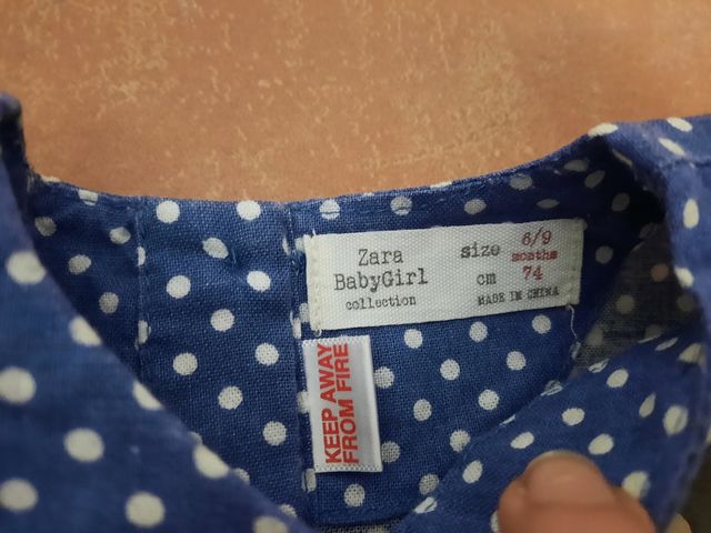 Vestido niña Zara