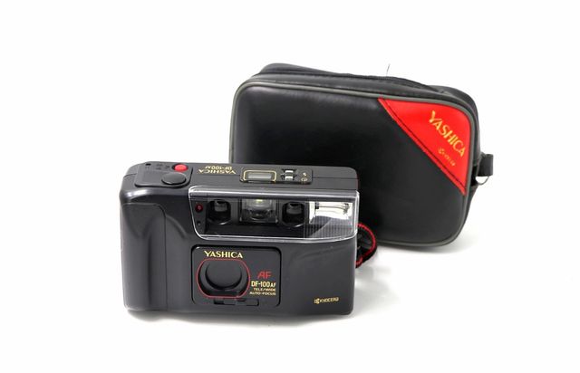 Camara Analogica Compacta Yashica Df 100 Af De Segunda Mano Por 70 En Barcelona En Wallapop