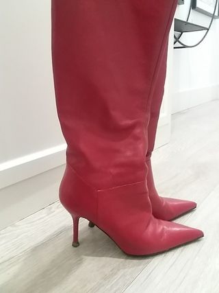 Botas Altas Rojas Zara Cheap Sale, UP TO 62% OFF | lavalldelord.com