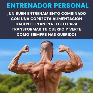✅Entrenador Personal y Nutrición Deportiva