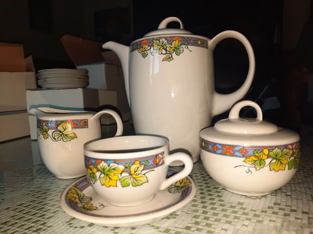 Juego de café 28 piezas