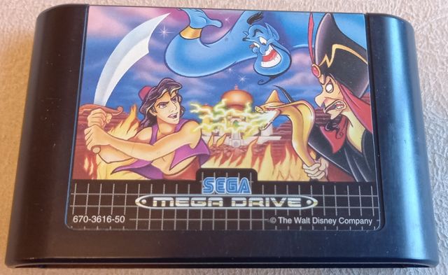 Il gioco Megadrive Aladdin della Disney