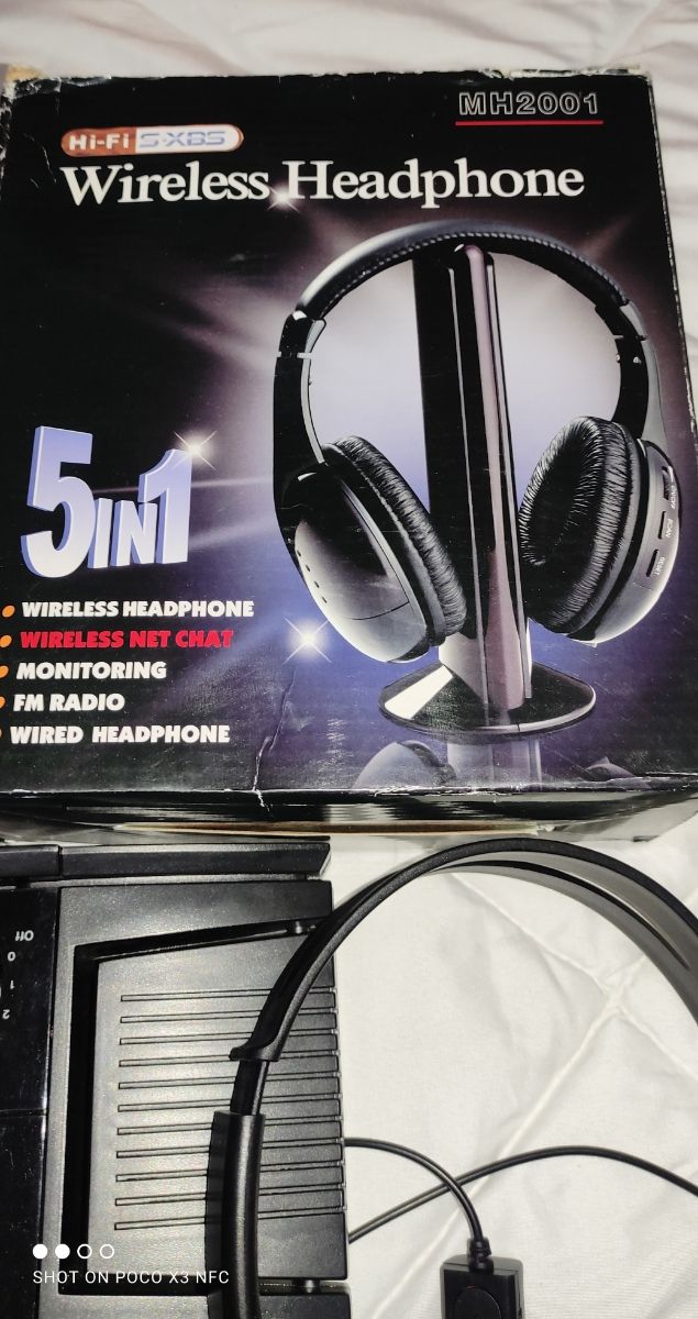 Auriculares Gamer + A. Inalámbricos + Radio.