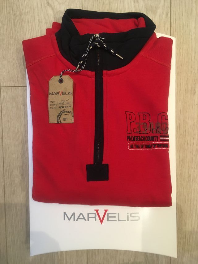 Sudadera half zip Marvelis