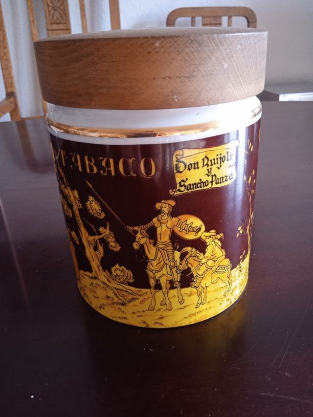 Tarro para tabaco. Vintage.