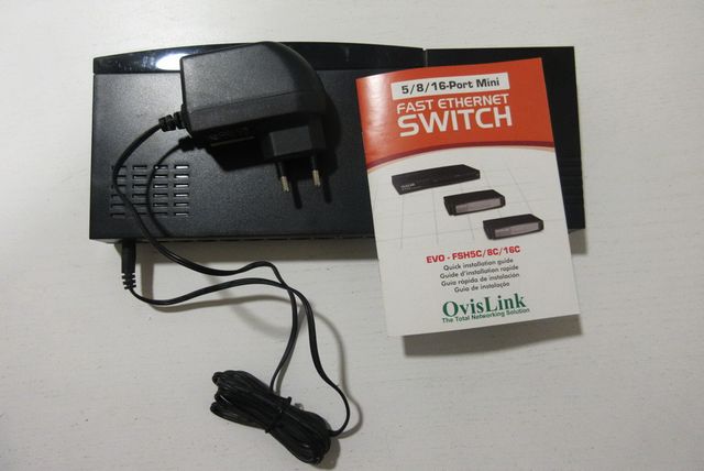 Switch Ovislink EVO-FSH16C 16 port no gestionable