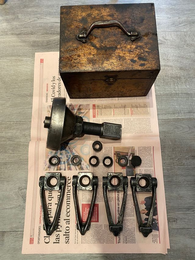 Extractor antiguo taller