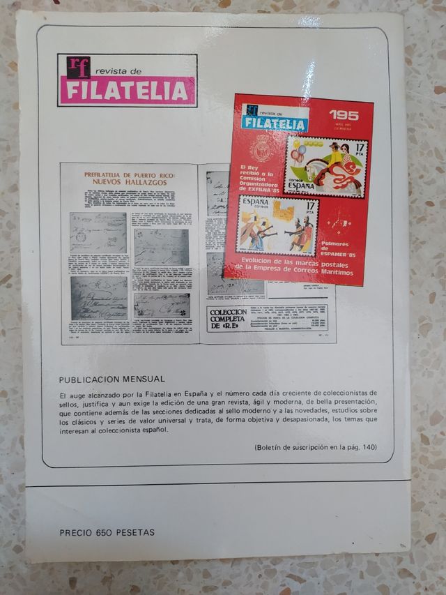 libro filatelia