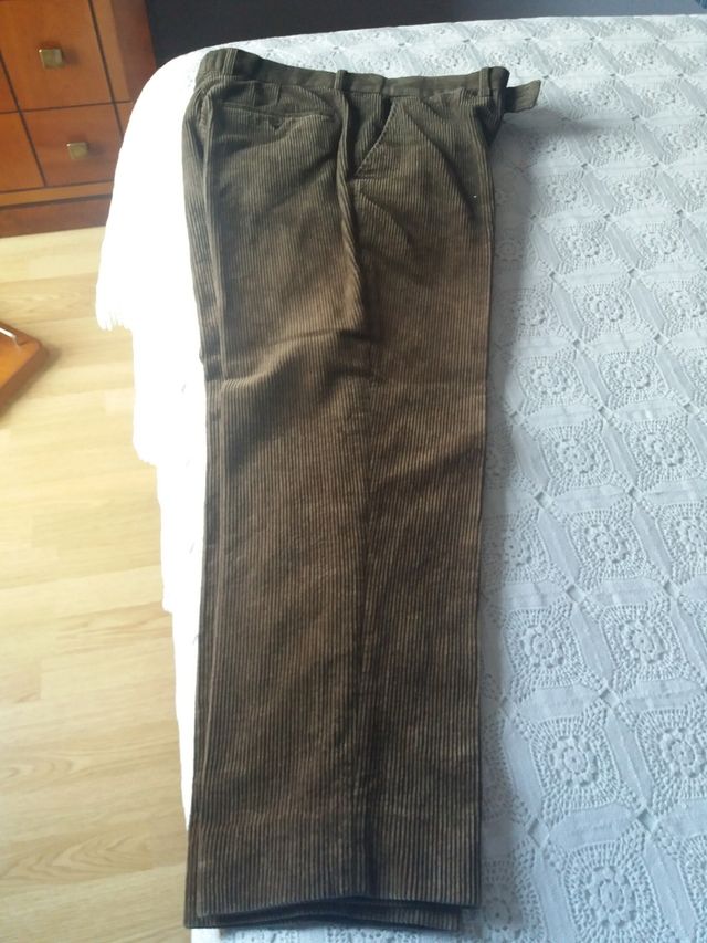 Pantalón de pana caballero