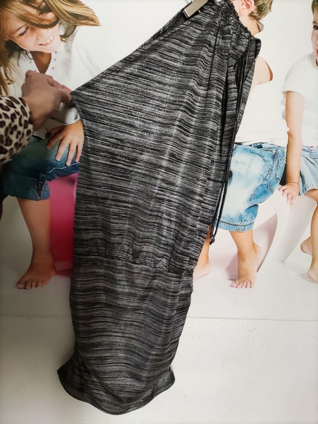 vestido chica Fiesta   marca   Blanco  tricot