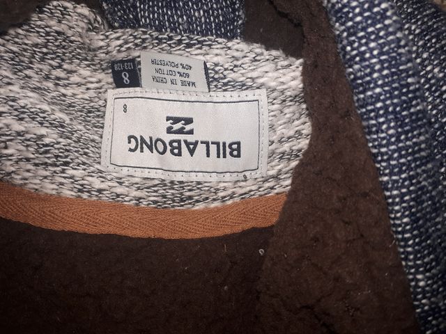 sudadera billabong 8 años