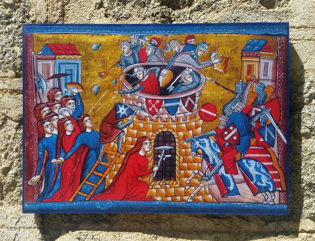 Fortezza assediata Quadro