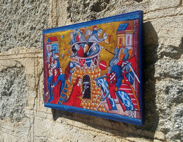 Fortezza assediata Quadro