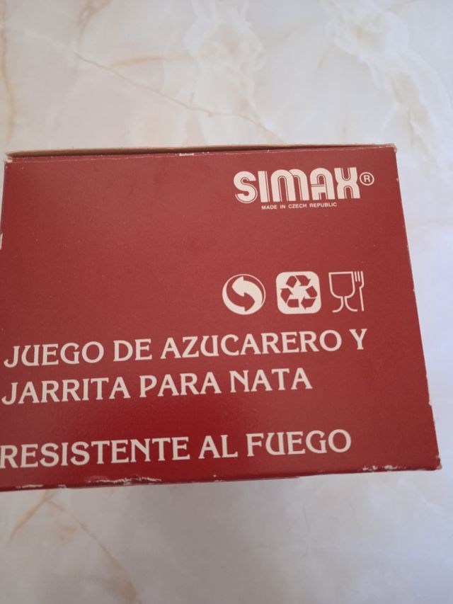 Set de azucarero y leche