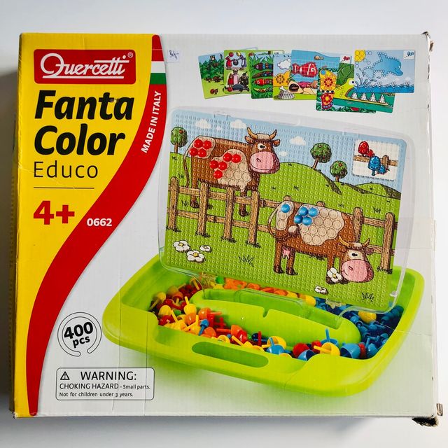 Juego de chinchetas infantil