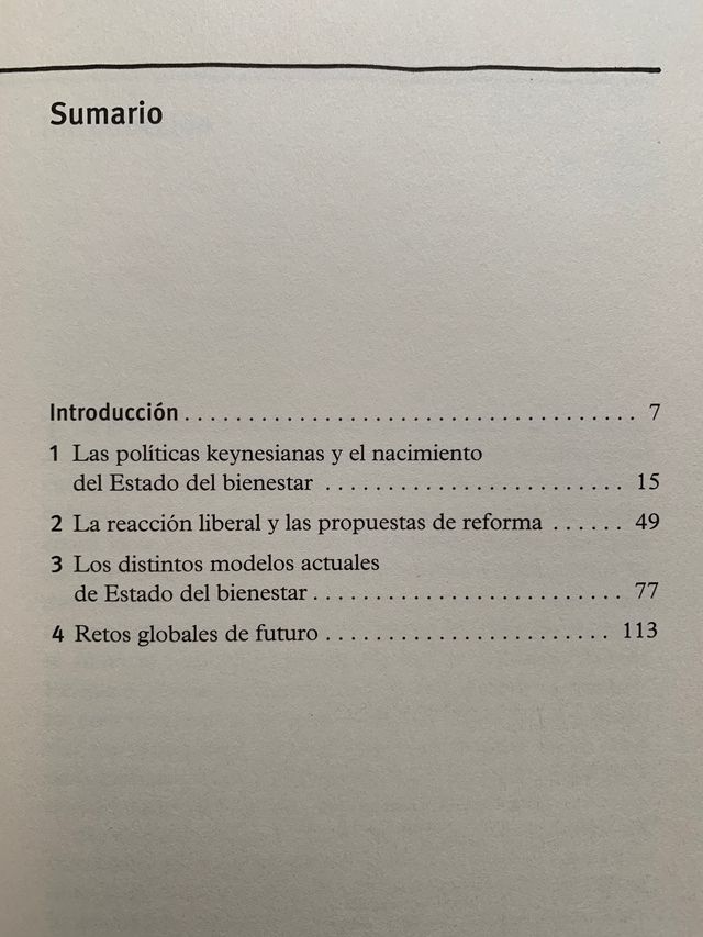 Libro ¿Es sostenible el estado del bienestar?