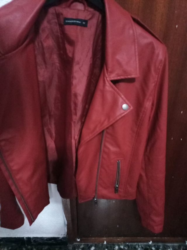 chaqueta de cuerina sin uso