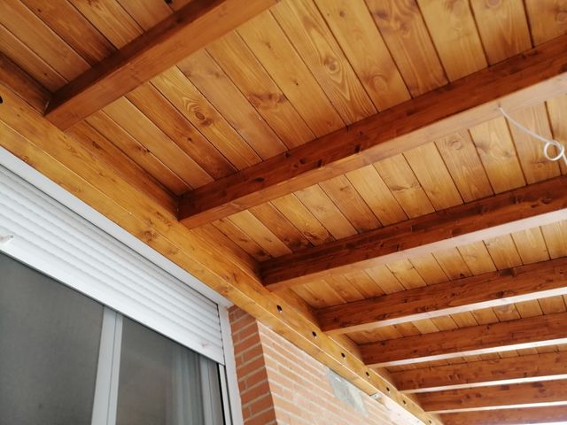 porches de madera pergola