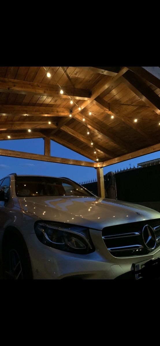 porches de madera pergola