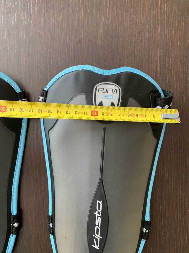 Espinilleras futbol Kipsta Decathlon L nuevas