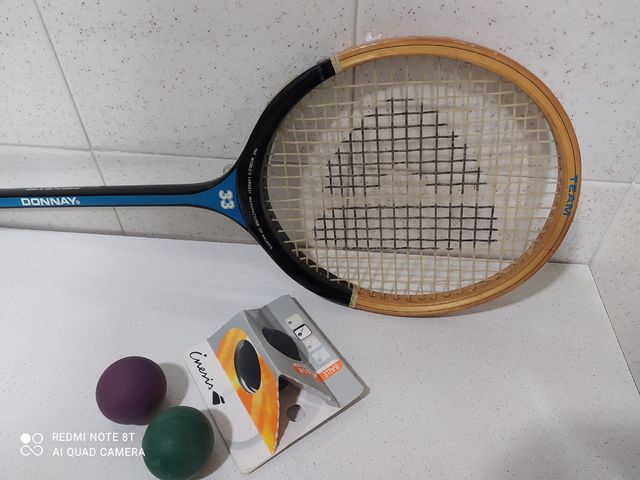 RACCHETTA DA SQUASH DONNAY PIÙ TRE PALLINE