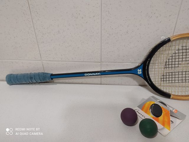 RACCHETTA DA SQUASH DONNAY PIÙ TRE PALLINE