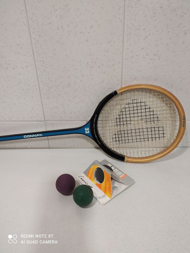 RACCHETTA DA SQUASH DONNAY PIÙ TRE PALLINE