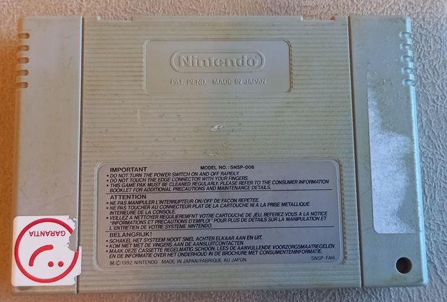 Gioco Super Nintendo Eric Cantona Football Challenge