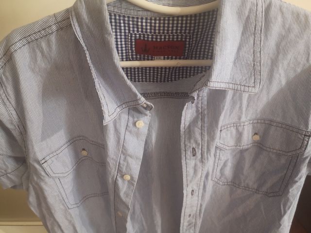 camisa manga corta hombre talla xl
