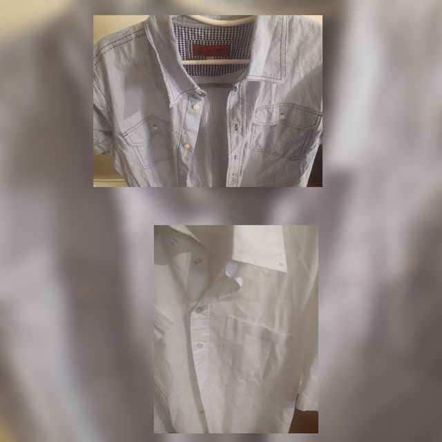 camisa manga corta hombre talla xl