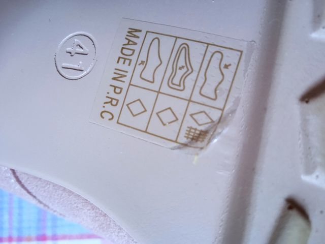 Zapatos antelina rosa n° 41