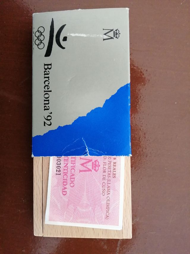 Moneda 2.000 ptas Llama Olímpica