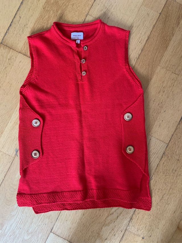 Chaleco niña, Neck Neck