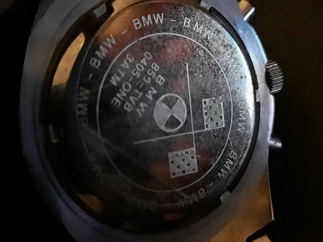 reloj B.M.W de edición limitada cronografo 