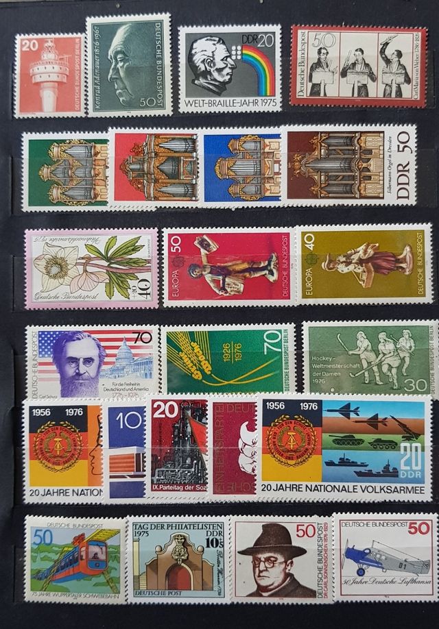 Sellos 1976 Alemania completa